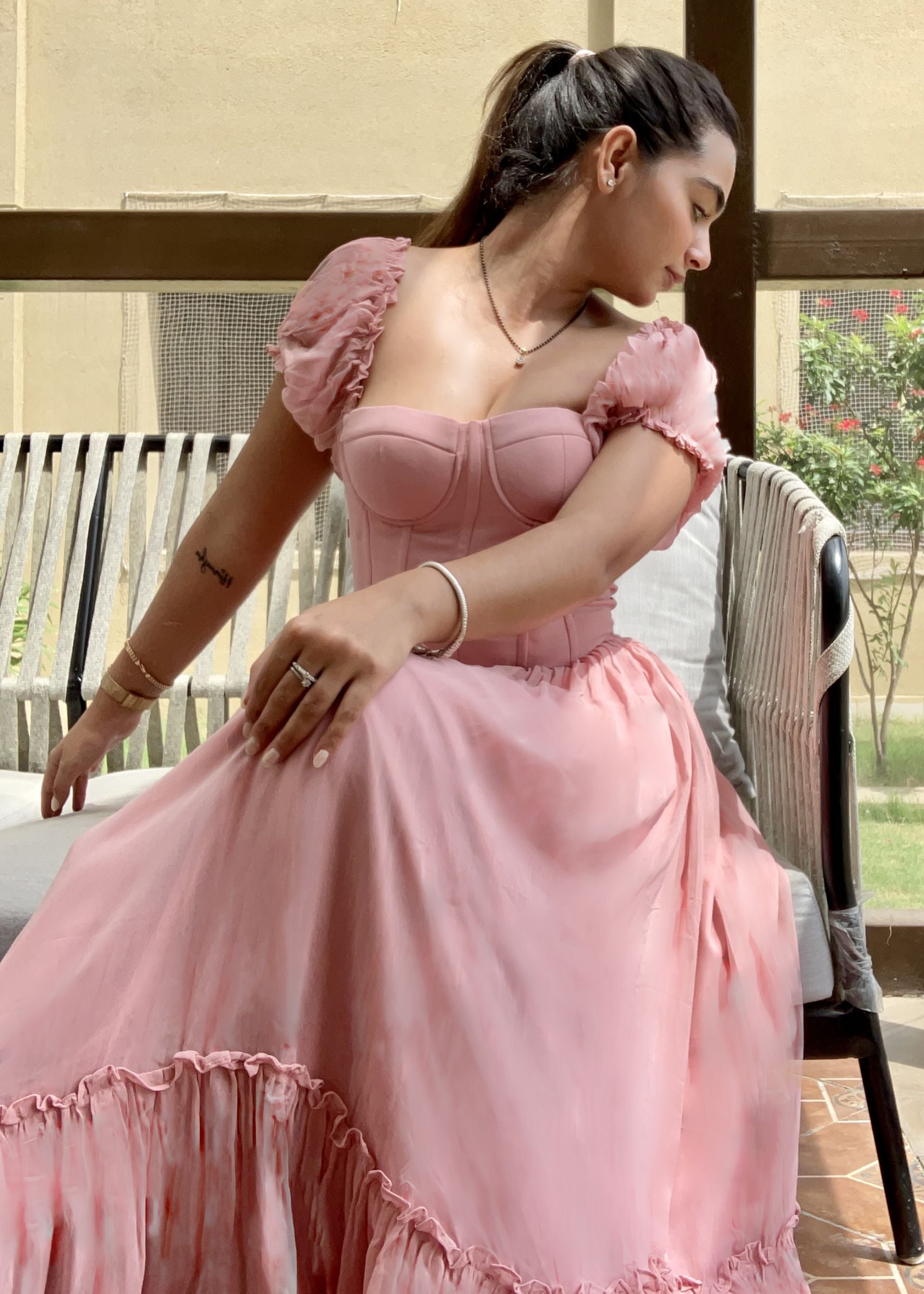 Blush sundress clearance